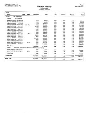 Whitehall Legal Expenses 3